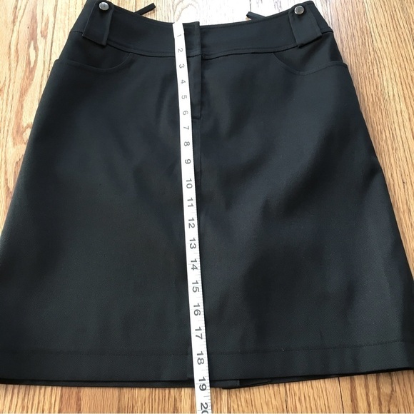 Vintage 90's Ca Agroup Black A-Line Skirt - Picture 7 of 10